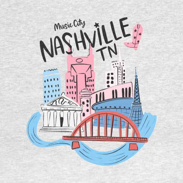 Definitely a Nashville Party by Taylor Thompson Art